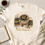 "Tea First, Then Chapters" Cozy Tee