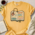 "Room For One More Chapter" Cozy Tee
