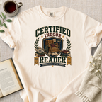 "Certified Indoor Reader" Cozy Tee