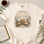 "Brewed For Book Lovers" Cozy Tee