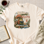 "Rainy Forecast, Reading Plans" Cozy Tee