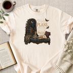 "Tonight's Plans Are Between The Pages" Cozy Reading Tee