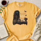 "Tonight's Plans Are Between The Pages" Cozy Reading Tee