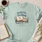 "Booked For The Evening" Cozy Tee