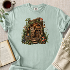 Owl In The Library Cozy Tee