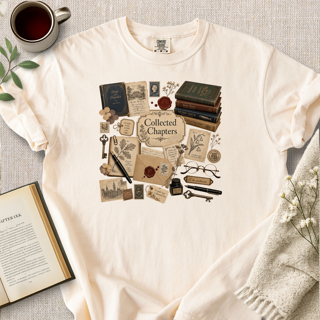 "Collected Chapters" Cozy Tee