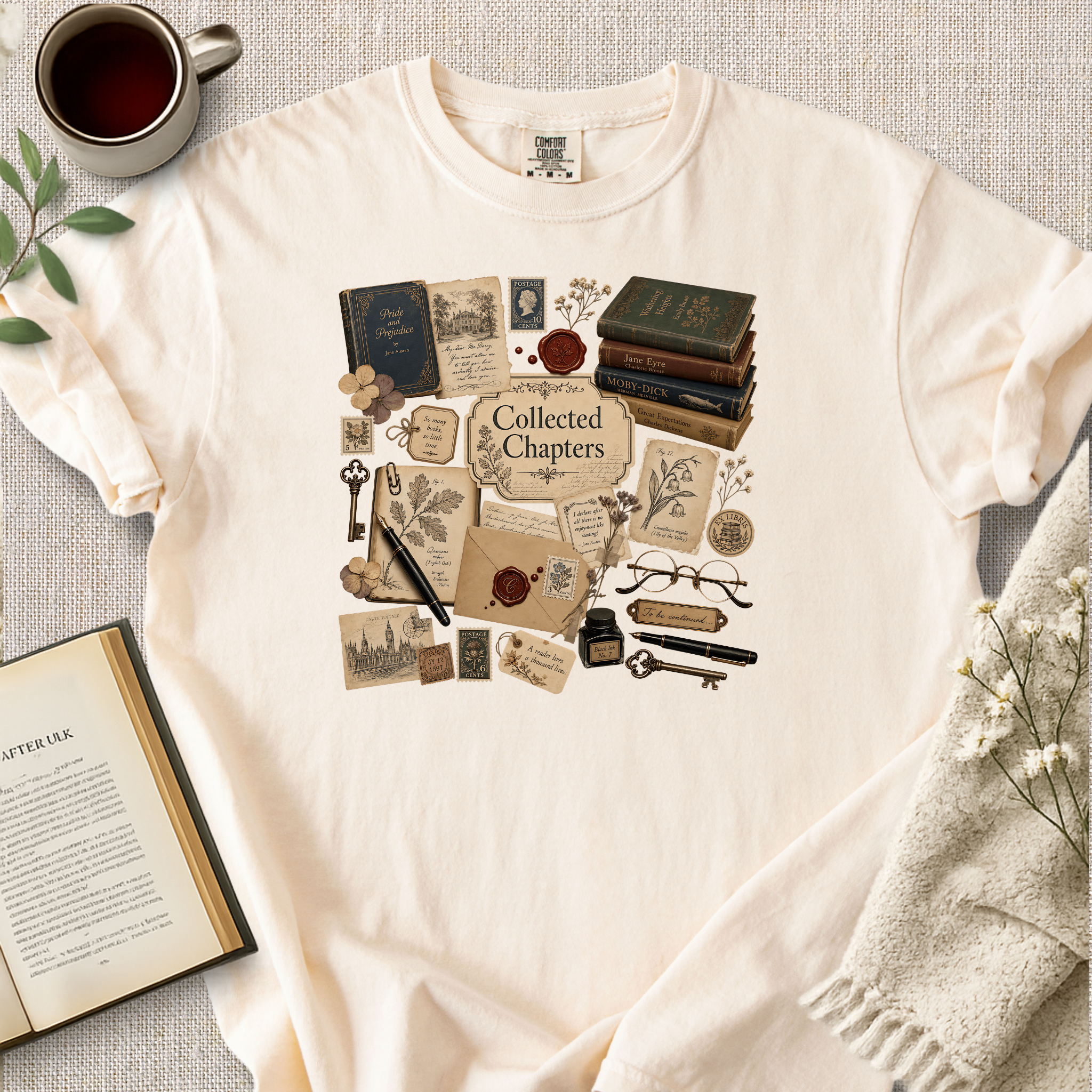 "Collected Chapters" Cozy Tee