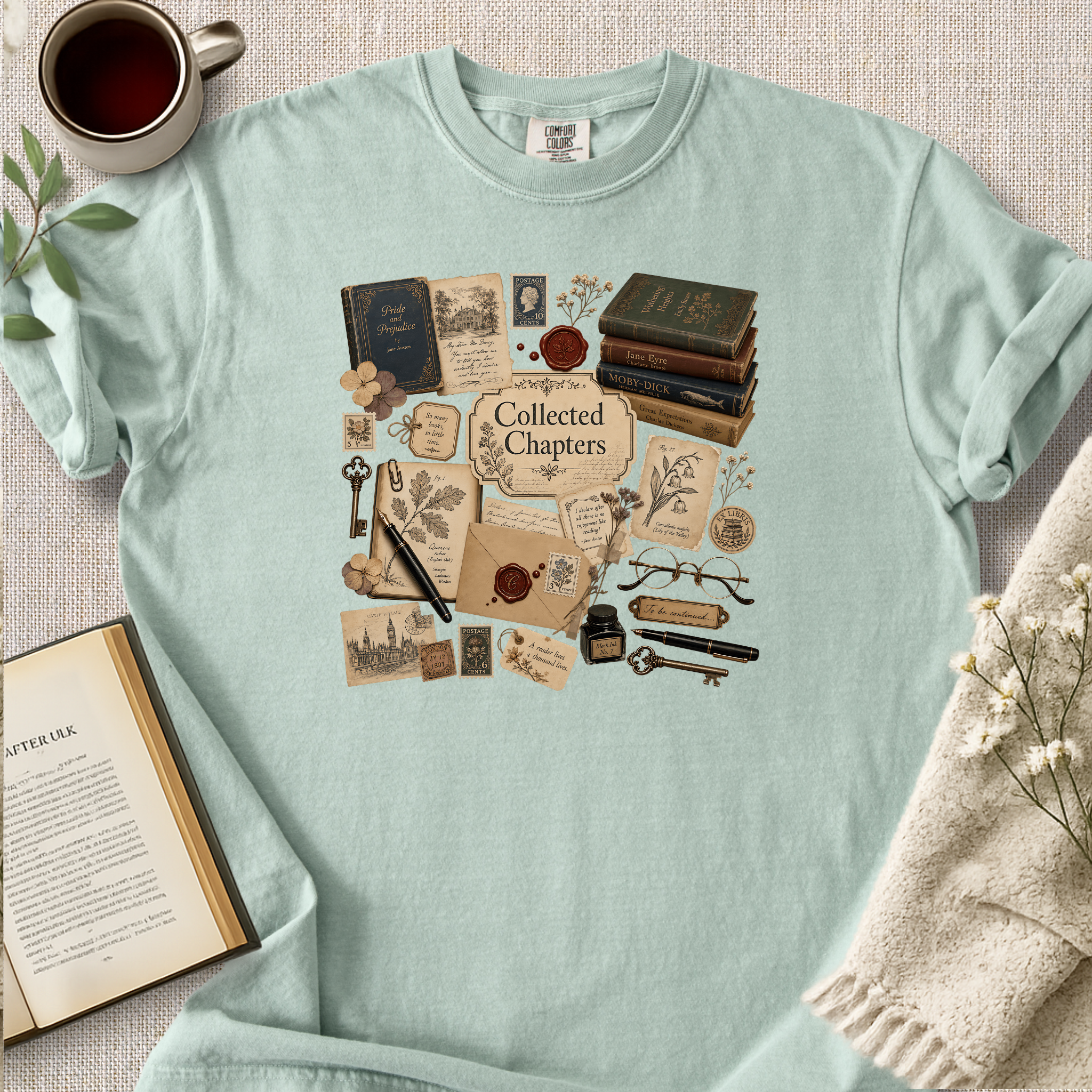 "Collected Chapters" Cozy Tee