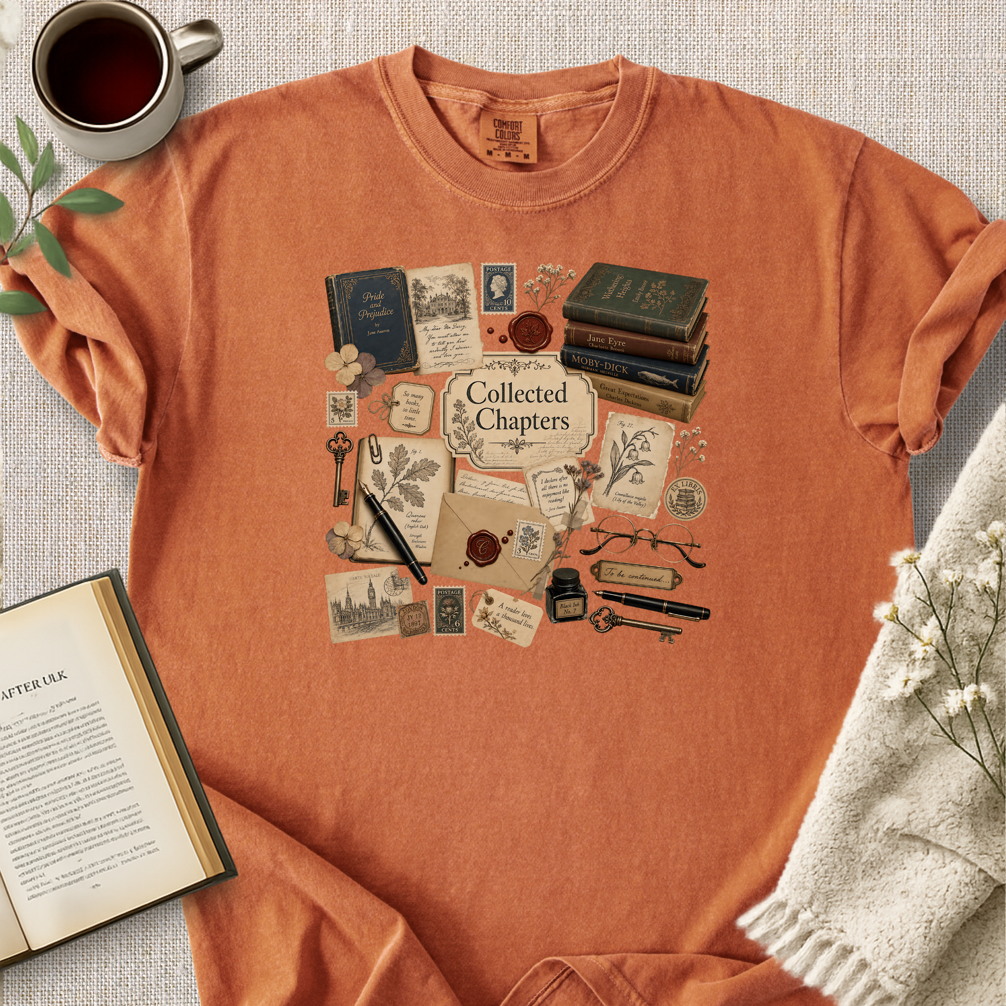 "Collected Chapters" Cozy Tee