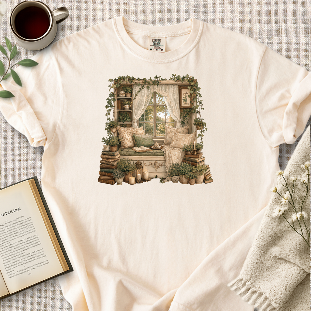 Comfy Window Seat Cozy Tee