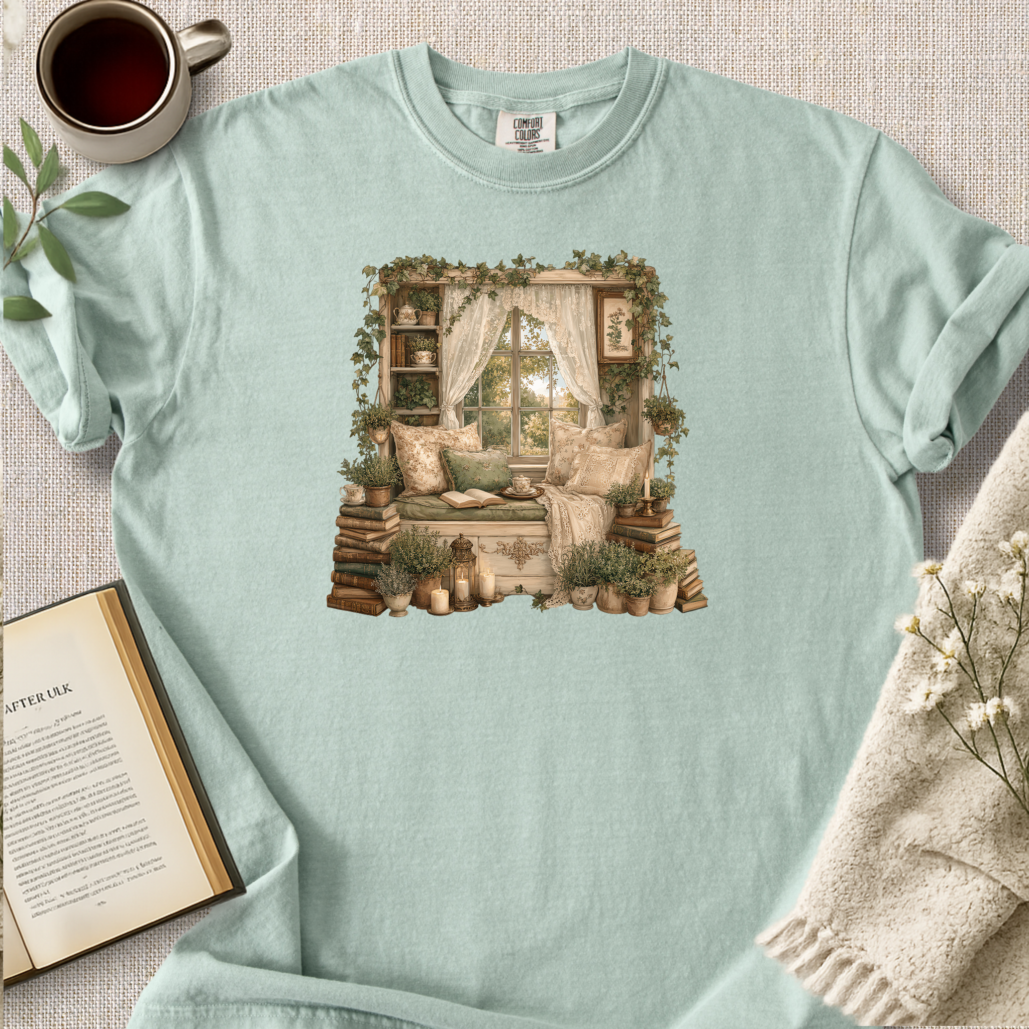 Comfy Window Seat Cozy Tee