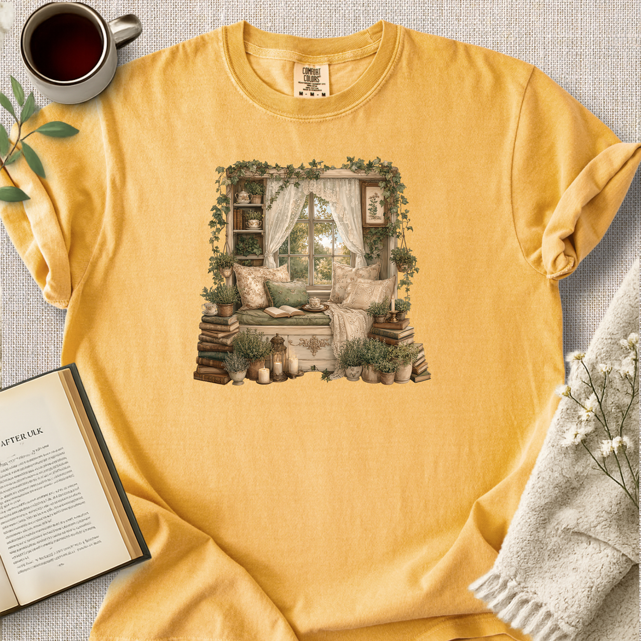 Comfy Window Seat Cozy Tee