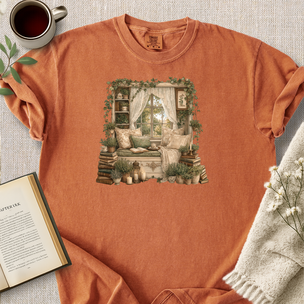 Comfy Window Seat Cozy Tee