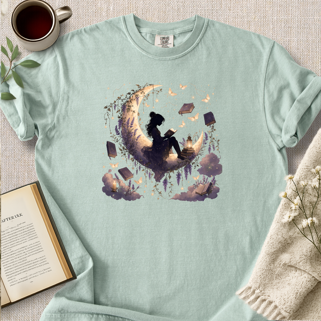 Reading By Moonlight Cozy Tee