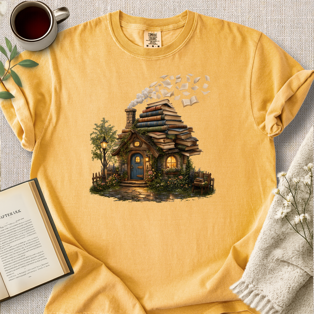 Bookish Cottage Cozy Tee