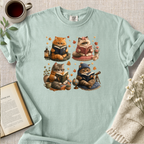 Reading Kittens Cozy Tee