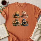 Reading Kittens Cozy Tee