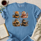 Reading Kittens Cozy Tee