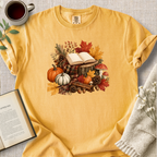 Autumn Pumpkins Cozy Tee