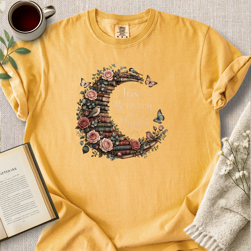 "Lost Between The Pages" Cozy Tee