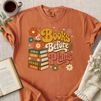 "Books Before Plans" Cozy Tee