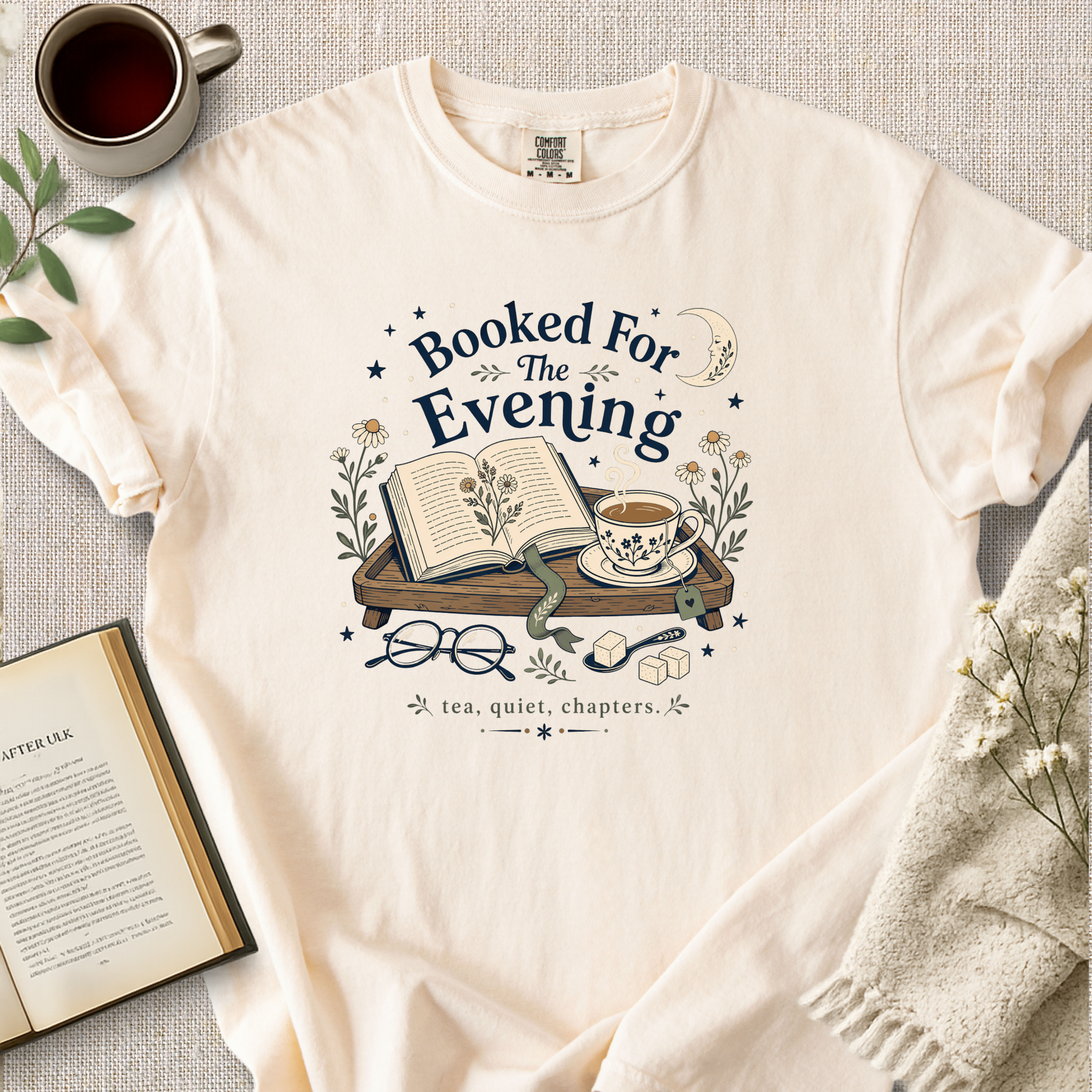 "It's Too Fictional Outside" Cozy Tee
