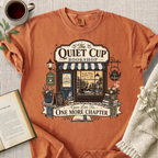 "The Quiet Cup Bookshop" Cozy Tee