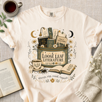 "Loose Leaf Literature" Cozy Tee