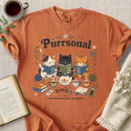 "Purrsonal Reading Time" Cozy Tee