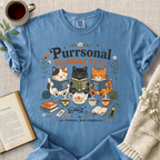 "Purrsonal Reading Time" Cozy Tee