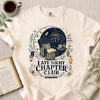"Late Night Chapter Club" Cozy Tee