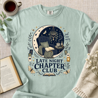 "Late Night Chapter Club" Cozy Tee