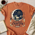 "Late Night Chapter Club" Cozy Tee