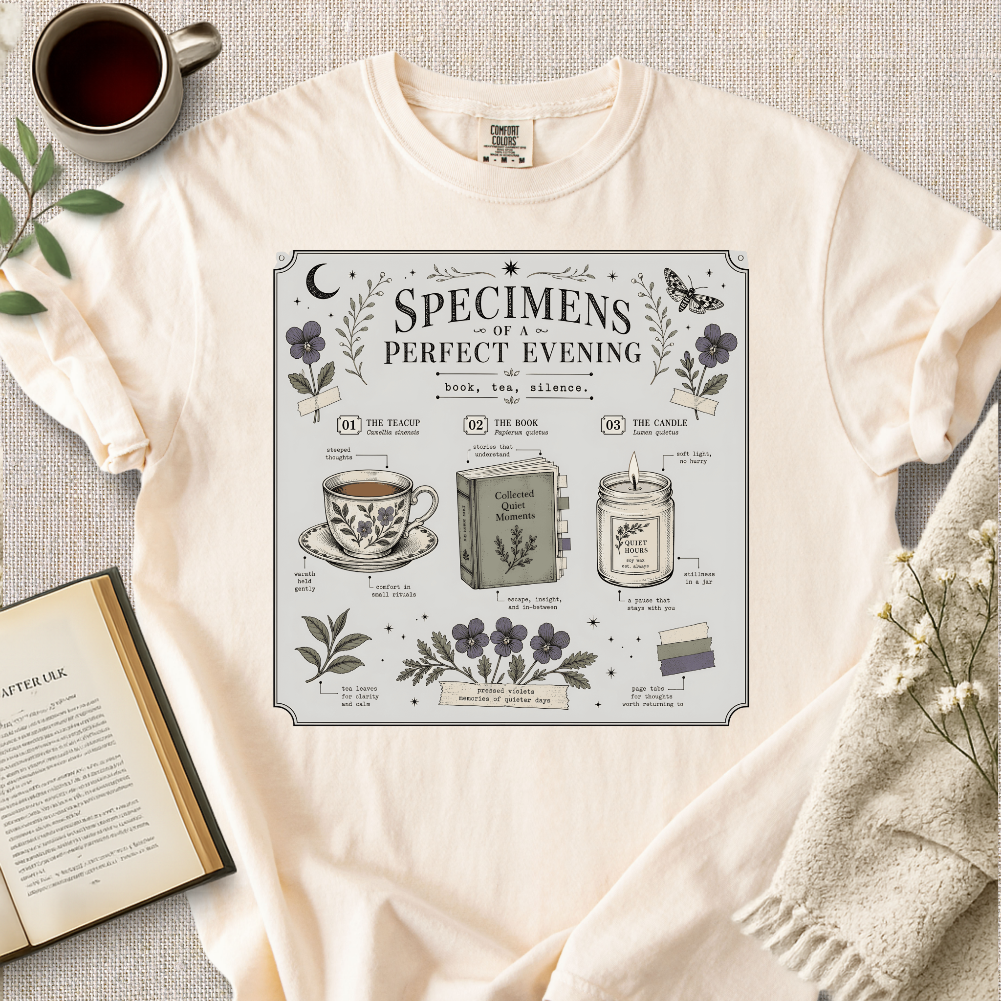 "Specimens Of A Perfect Evening" Cozy Tee