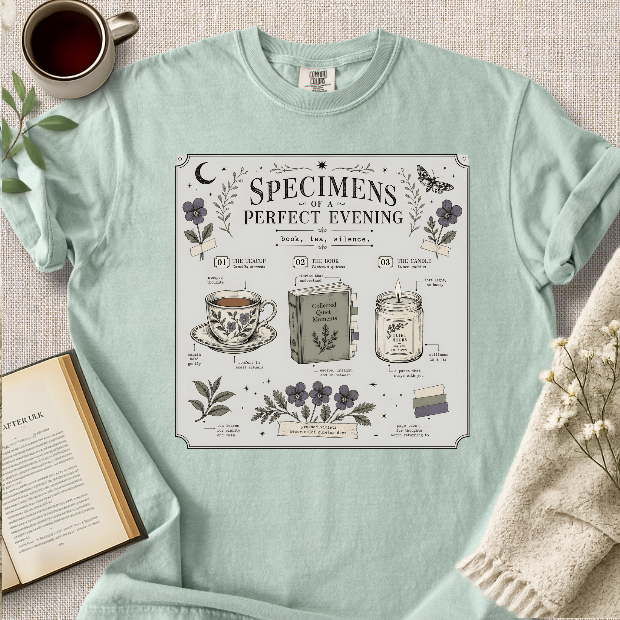 "Specimens Of A Perfect Evening" Cozy Tee