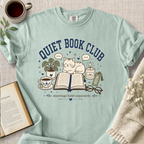 "Quiet Book Club" Cozy Tee