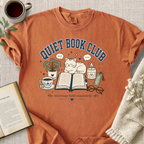 "Quiet Book Club" Cozy Tee