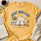 "Quiet Book Club" Cozy Tee