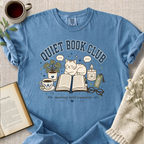 "Quiet Book Club" Cozy Tee