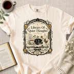"Library Of Quiet Thoughts" Cozy Tee