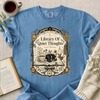 "Library Of Quiet Thoughts" Cozy Tee