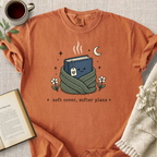 "Soft Cover, Softer Plans" Cozy Tee