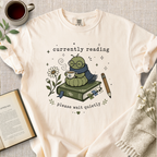 "Bookworm Currently Reading" Cozy Tee