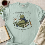 "Bookworm Currently Reading" Cozy Tee