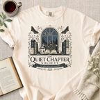 "Quiet Chapter Society" Cozy Tee