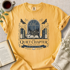 "Quiet Chapter Society" Cozy Tee