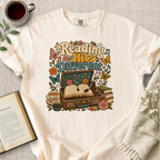 "Reading Hits Different" Cozy Tee