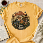 "Forest Library Hours" Cozy Tee