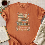 "Afternoon Chapters" Cozy Tee