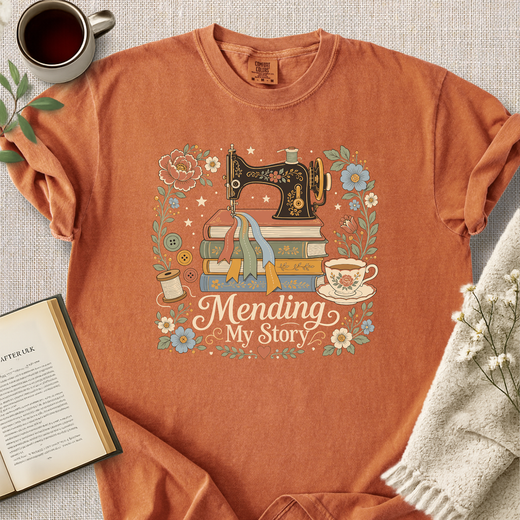 "Mending My Story" Cozy Tee